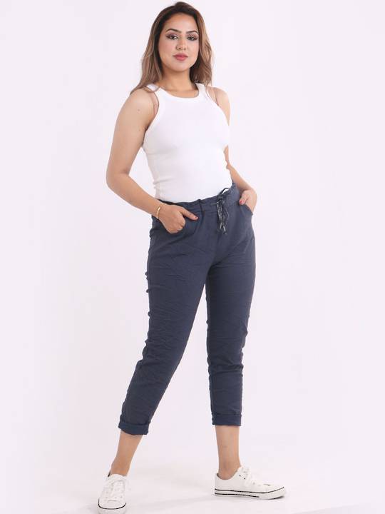 Riley Trousers Navy 14-18